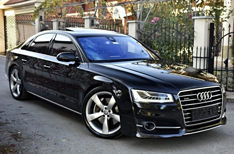 Audi A8 4.2TDI\ACC\TV\360\HEADUP\NIGHT VISION\SPORTPAKET, снимка 3 - Автомобили и джипове - 47236893