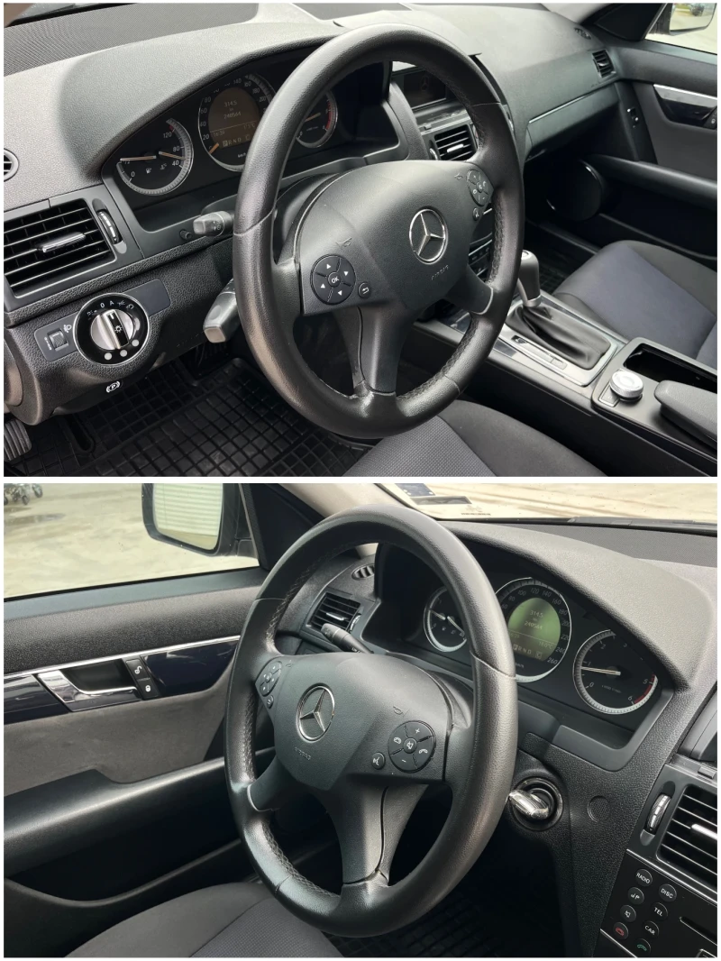 Mercedes-Benz C 220 2, 2CDI-170k.с/АВТОМАТИК/ОБСЛУЖЕН!!!, снимка 9 - Автомобили и джипове - 49910724