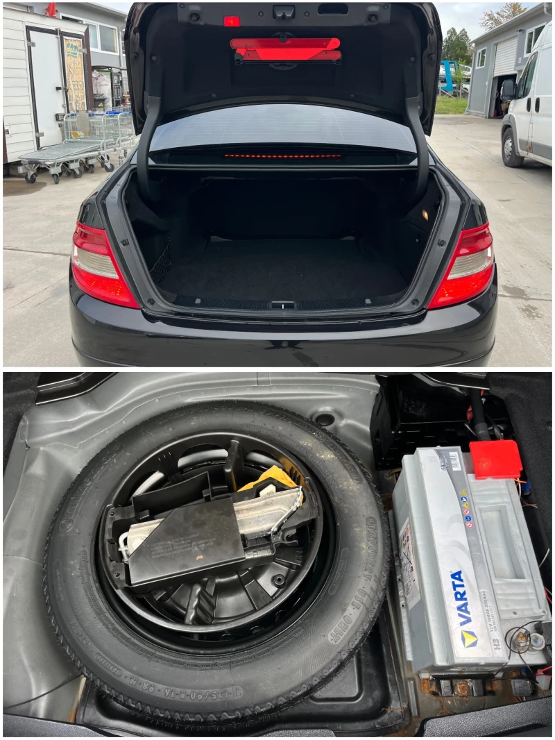 Mercedes-Benz C 220 2, 2CDI-170k.с/АВТОМАТИК/ОБСЛУЖЕН!!!, снимка 14 - Автомобили и джипове - 49910724