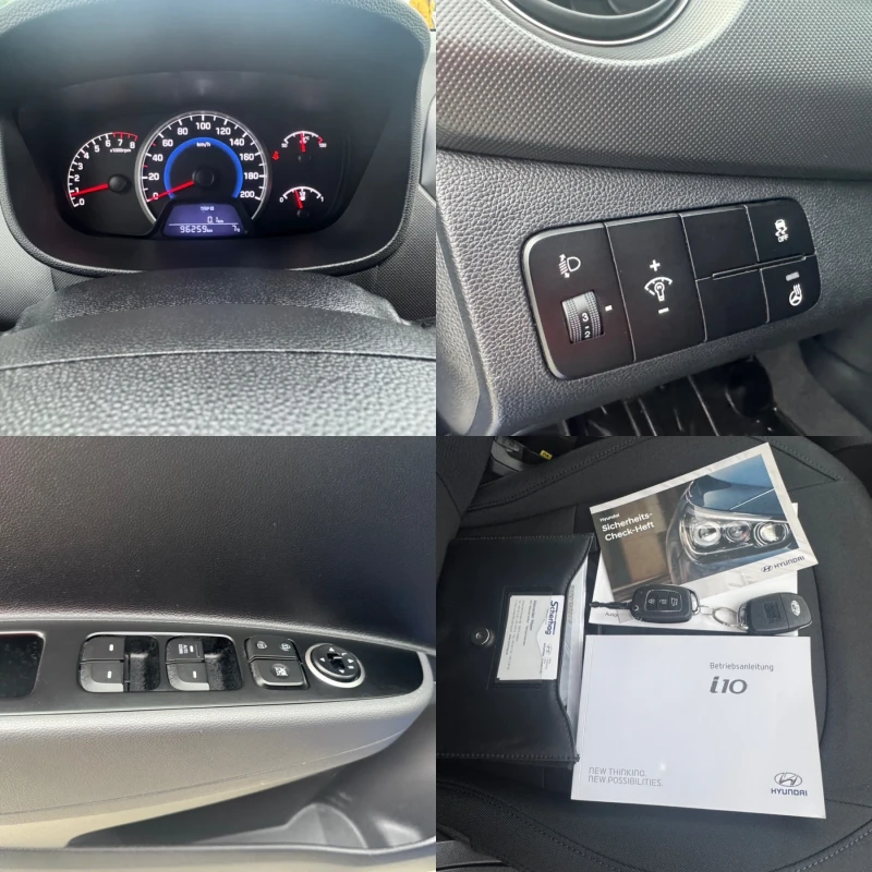 Hyundai I10 1.2i PASSION NAVI FULL, снимка 14 - Автомобили и джипове - 52957886