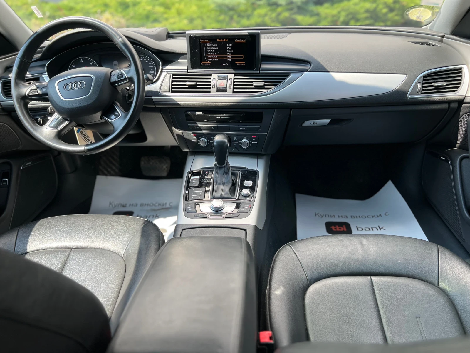 Audi A6 3.0TDI Лизинг през Уникредит по 350 лева | Mobile.bg — изображение 11