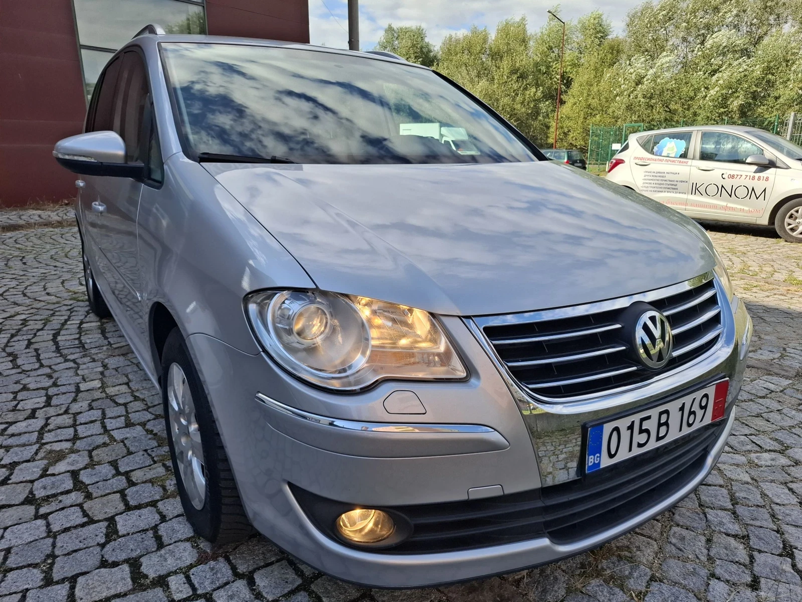 VW Touran 1.9TDI-105 к.с. КЛИМАТРОНИК* 6ск.* АВТОПИЛОТ* ТОП - изображение 7