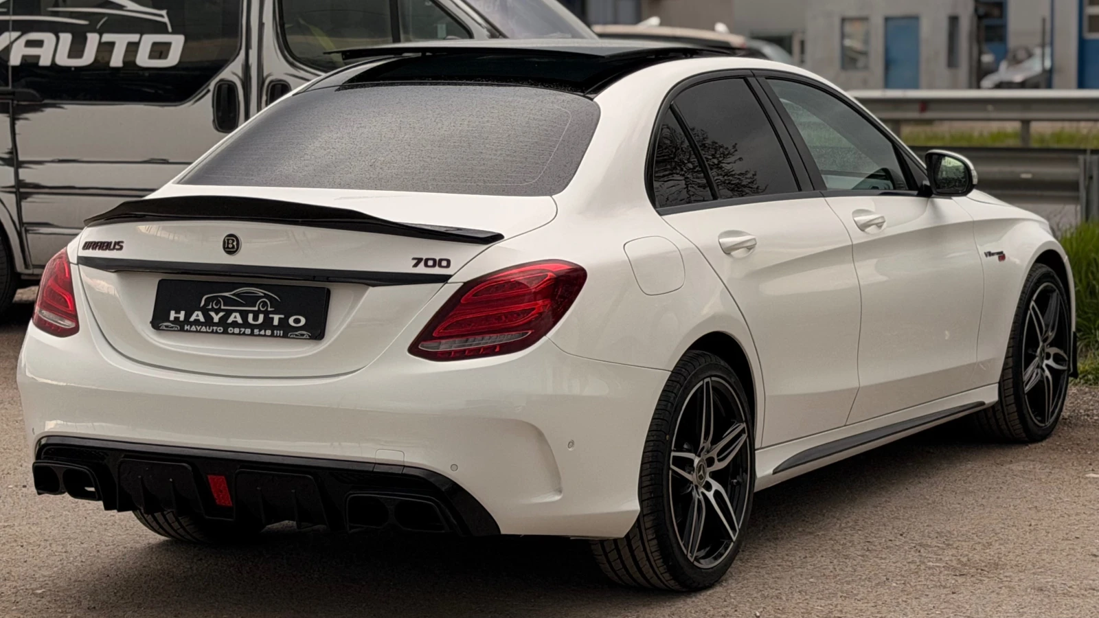 Mercedes-Benz C 220 BlueTEC= BRABUS= BURMESTER= ПАНОРАМА= , снимка 5 - Автомобили и джипове - 54259758