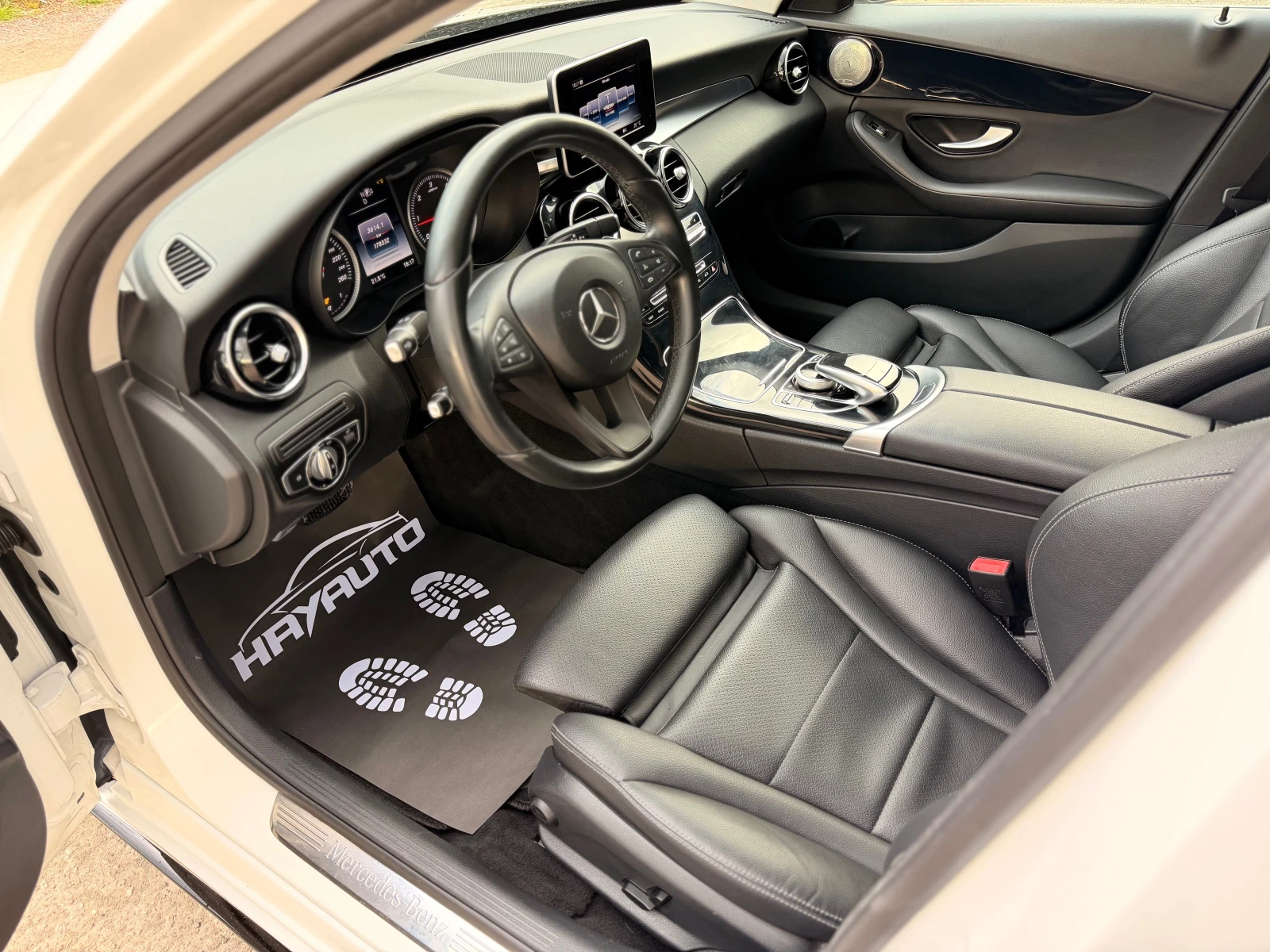 Mercedes-Benz C 220 BlueTEC= BRABUS= BURMESTER= ПАНОРАМА= , снимка 9 - Автомобили и джипове - 54259758