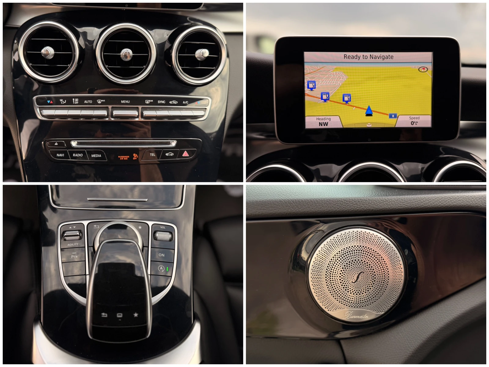 Mercedes-Benz C 220 BlueTEC= BRABUS= BURMESTER= ПАНОРАМА= , снимка 17 - Автомобили и джипове - 54259758