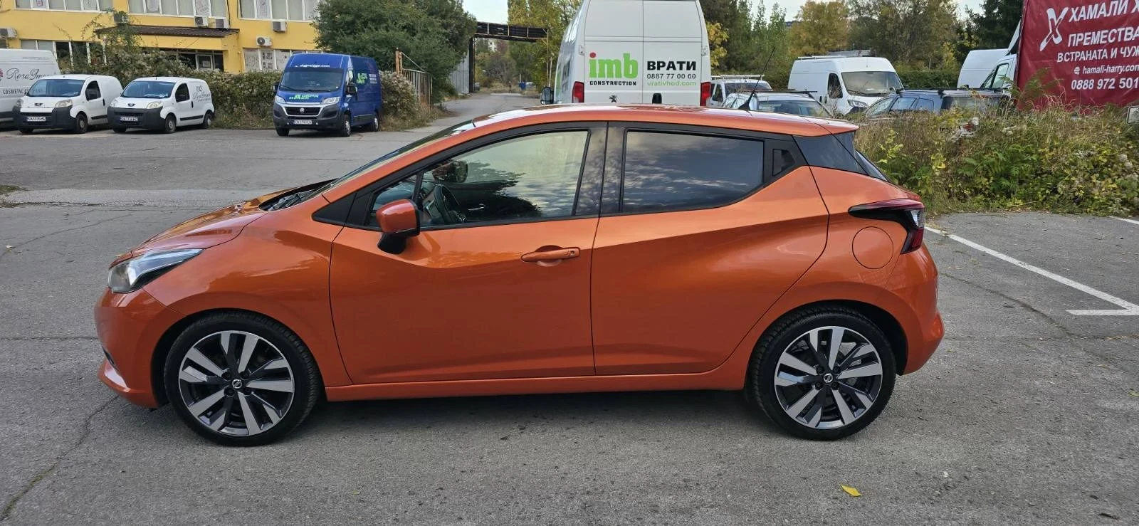 Nissan Micra навигация-камера, снимка 2 - Автомобили и джипове - 56606486