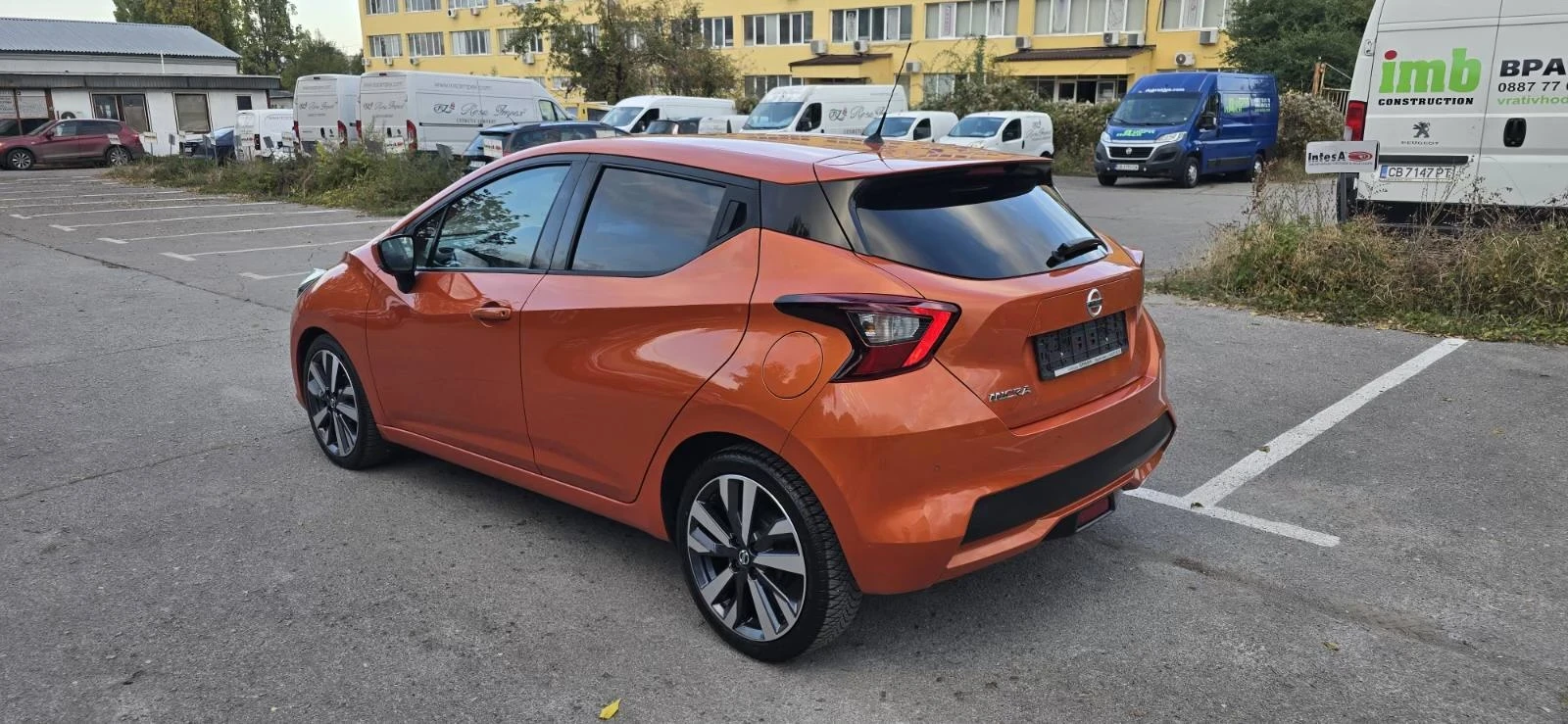 Nissan Micra навигация-камера, снимка 3 - Автомобили и джипове - 56606486