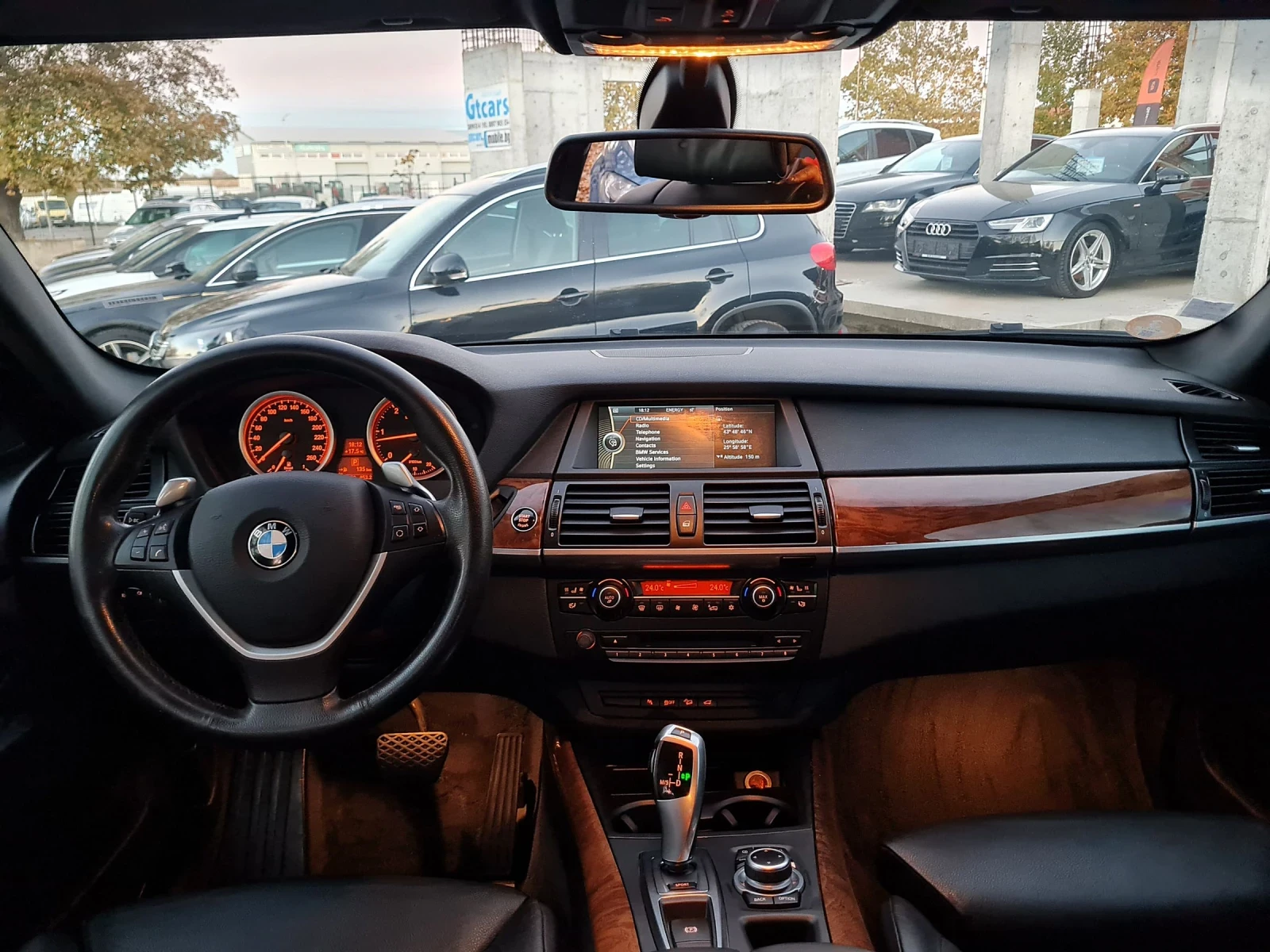 BMW X6 35d-286kc/ОБДУХВАНЕ/4 - ПОДГЕВА/KEYLESS/ВАКУУМ - изображение 9