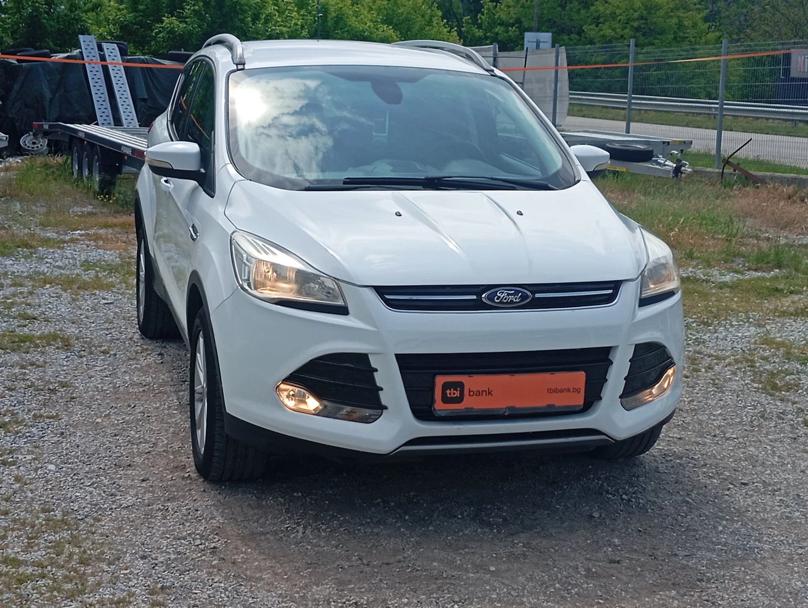 Ford Kuga 2.0-D-КОЖА-NAVI-АВТОМАТ-КЛИМАТРОНИК, снимка 2 - Автомобили и джипове - 54615774