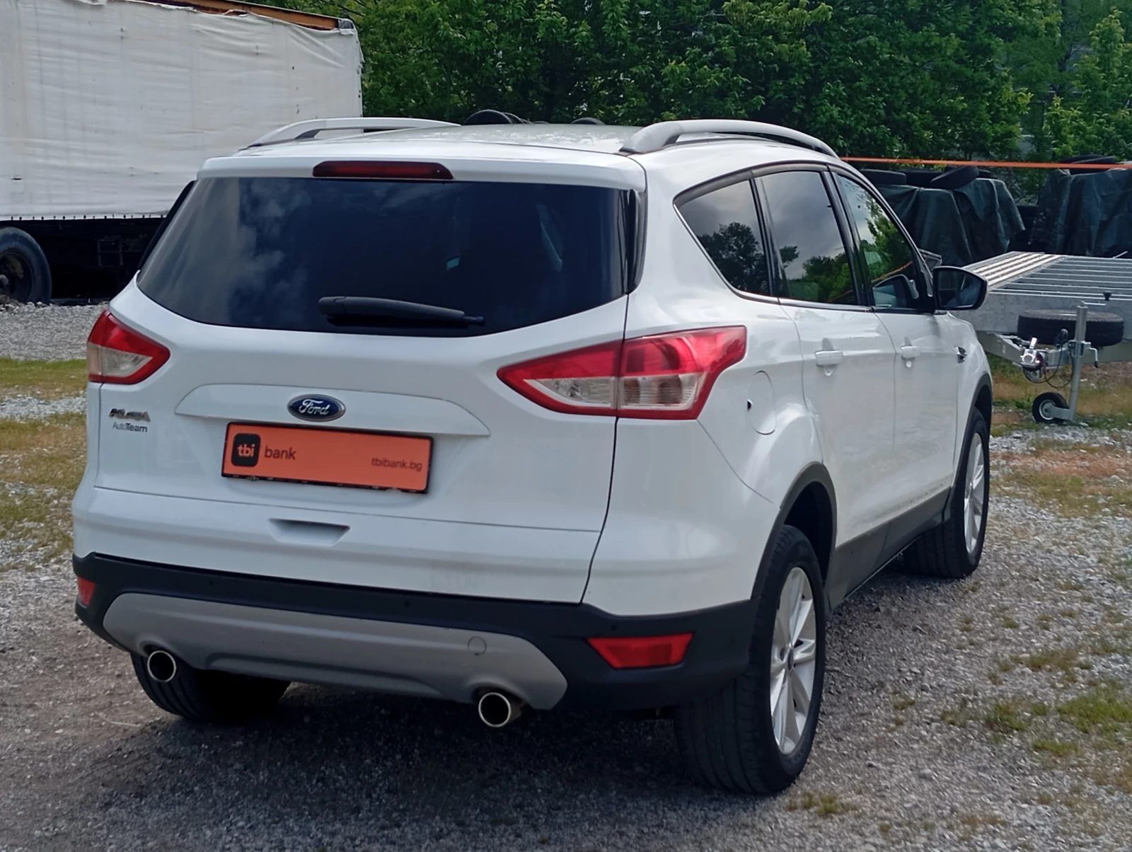 Ford Kuga 2.0-D-КОЖА-NAVI-АВТОМАТ-КЛИМАТРОНИК, снимка 4 - Автомобили и джипове - 54615774