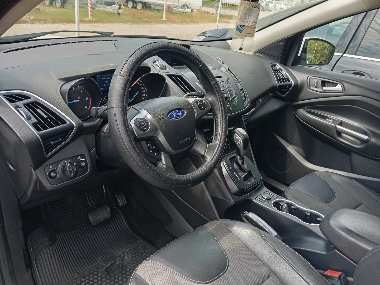 Ford Kuga 2.0-D-КОЖА-NAVI-АВТОМАТ-КЛИМАТРОНИК, снимка 9 - Автомобили и джипове - 54615774