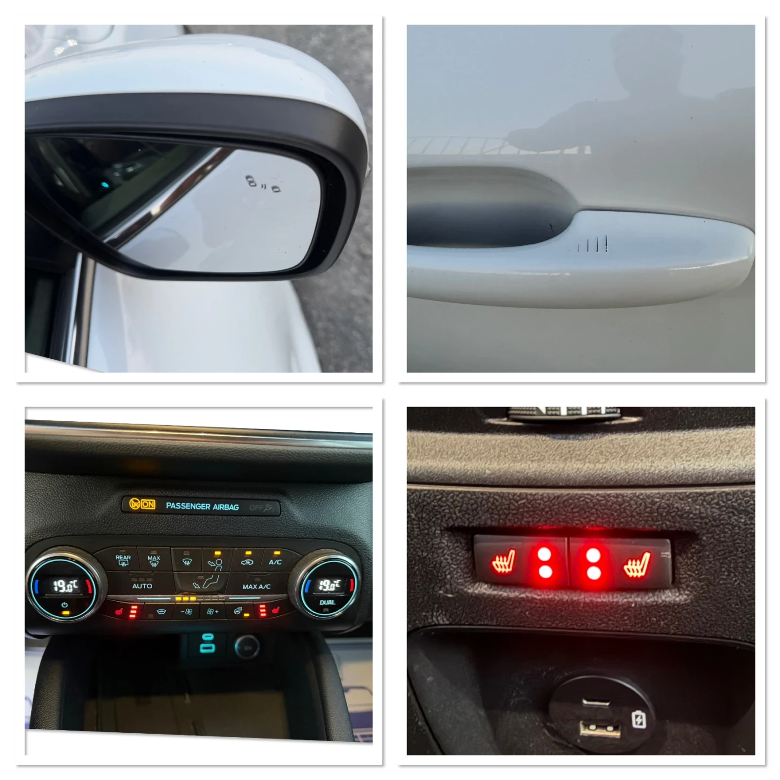 Ford Kuga PLUG IN HYBRID / TITANIUM / 360КАМЕРА / 125 000 км, снимка 16 - Автомобили и джипове - 55505309