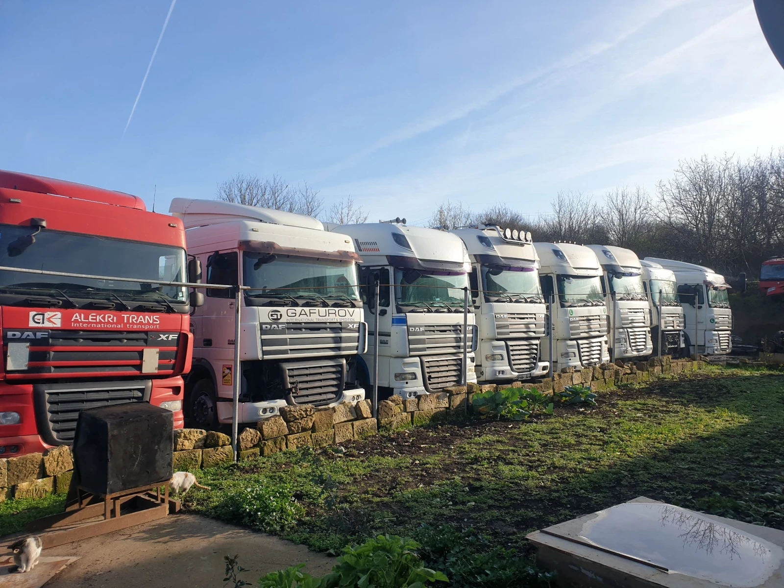 Daf XF 105 РЪЧКА РАТАРДЕР 2011 , снимка 1