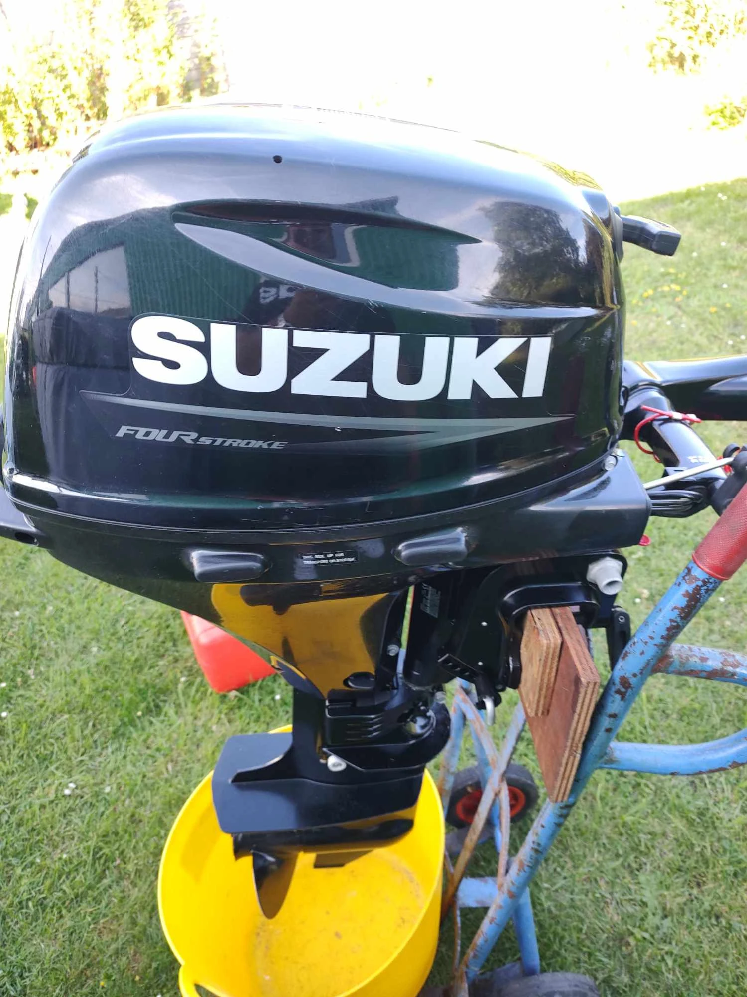 Извънбордов двигател Suzuki 20hp long - изображение 4