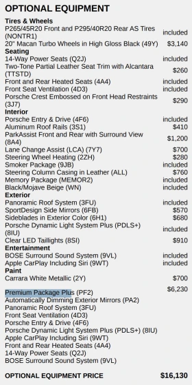 Porsche Macan S* BOSE* PREMIUM PLUS PKG* PANO* ОБДУХВАНЕ* 360*  - 24000 € / 46939.92 лв. - 84980160 17