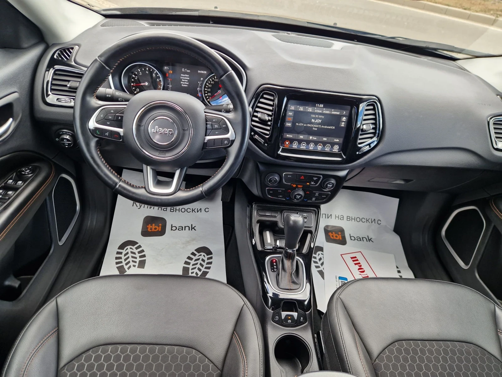 Jeep Compass 1.4 T 170HP.TREND ITALIA, снимка 11 - Автомобили и джипове - 55949972