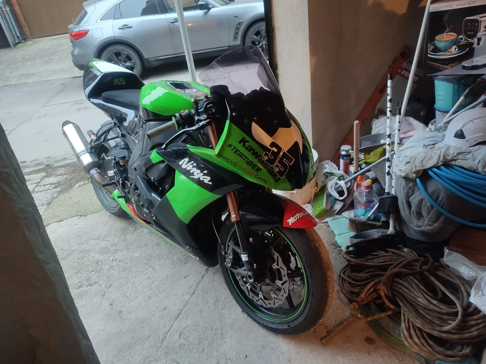 Kawasaki Zxr 10, снимка 12 - Мотоциклети и мототехника - 56321721