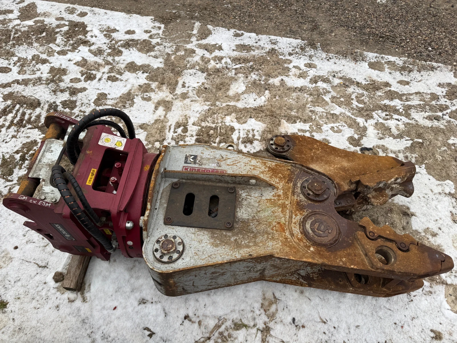 Допълнително оборудване Друг вид ПУЛВЕРИЗАТОР KINSHOFER 16-22 ТОНЕН БАГЕР - изображение 2