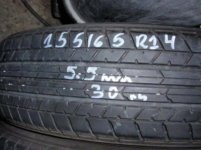 Гуми Летни 155/65R14, снимка 1 - Гуми и джанти - 8723386