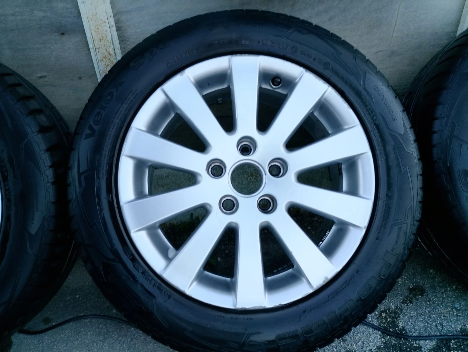 Гуми с джанти Petlas 215/55R16, снимка 3 - Гуми и джанти - 54296702