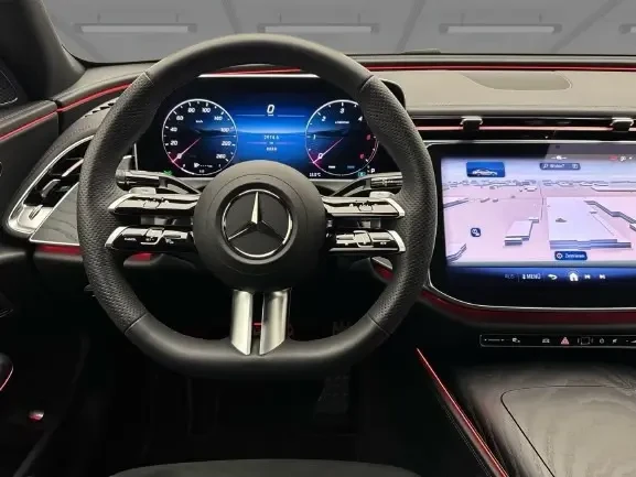 Mercedes-Benz E 220 d 4Matic = AMG Line = Advanced Plus Гаранция, снимка 7 - Автомобили и джипове - 54213934