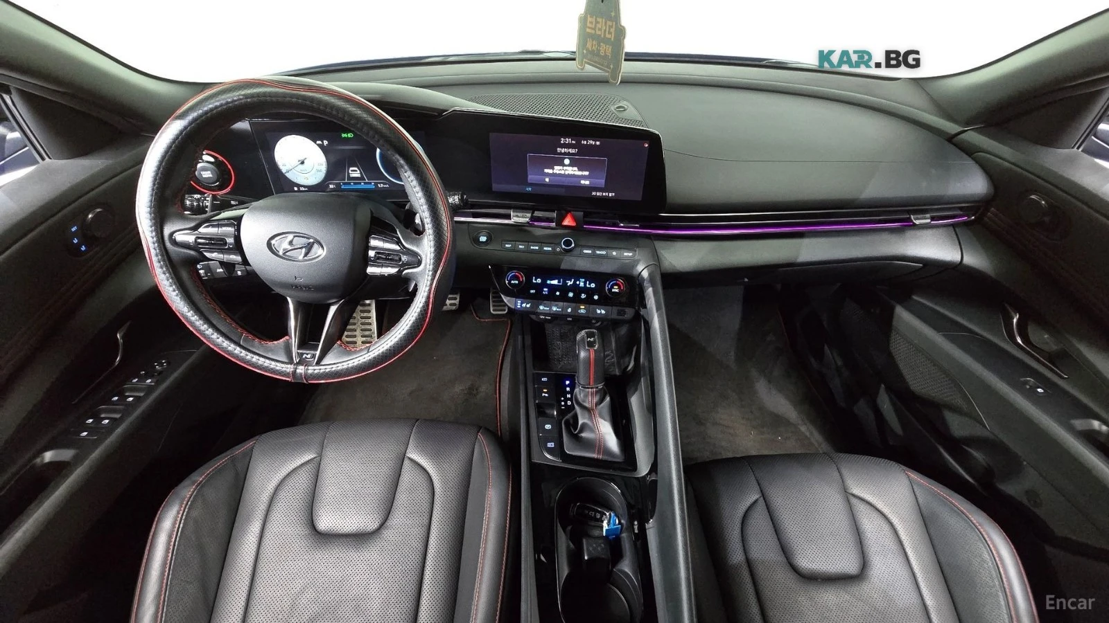 Hyundai Elantra 1.6T* N-Line* Inspiration* ПОДГРЕВ* ОБДУХВАНЕ* КАМ, снимка 6 - Автомобили и джипове - 55925553