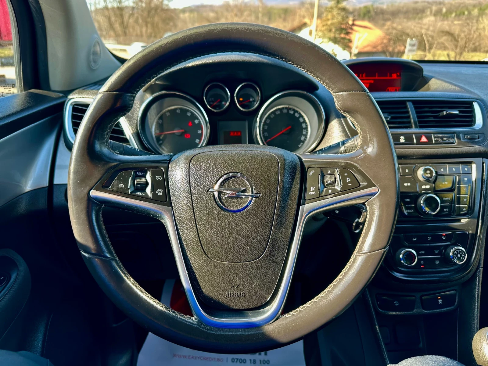 Opel Mokka 1.4i 2014г ЗАВОДСКА ГАЗ  ПЕРЛА 197 хил км., снимка 12 - Автомобили и джипове - 53813814