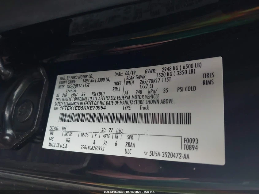 Ford F150 F-150 Xl, снимка 9 - Автомобили и джипове - 53905807