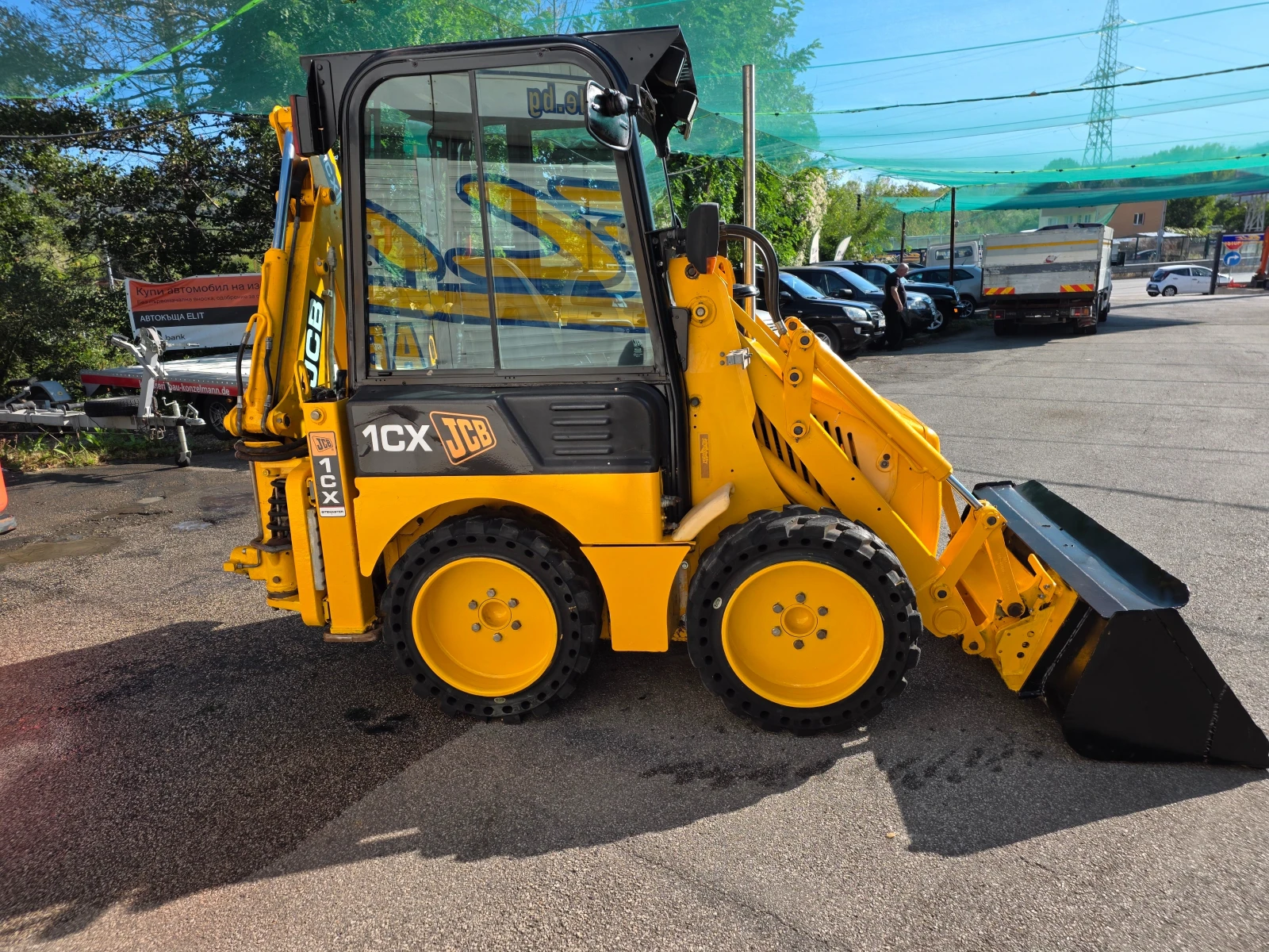 Багер JCB 1CX-парно-затворен - изображение 5