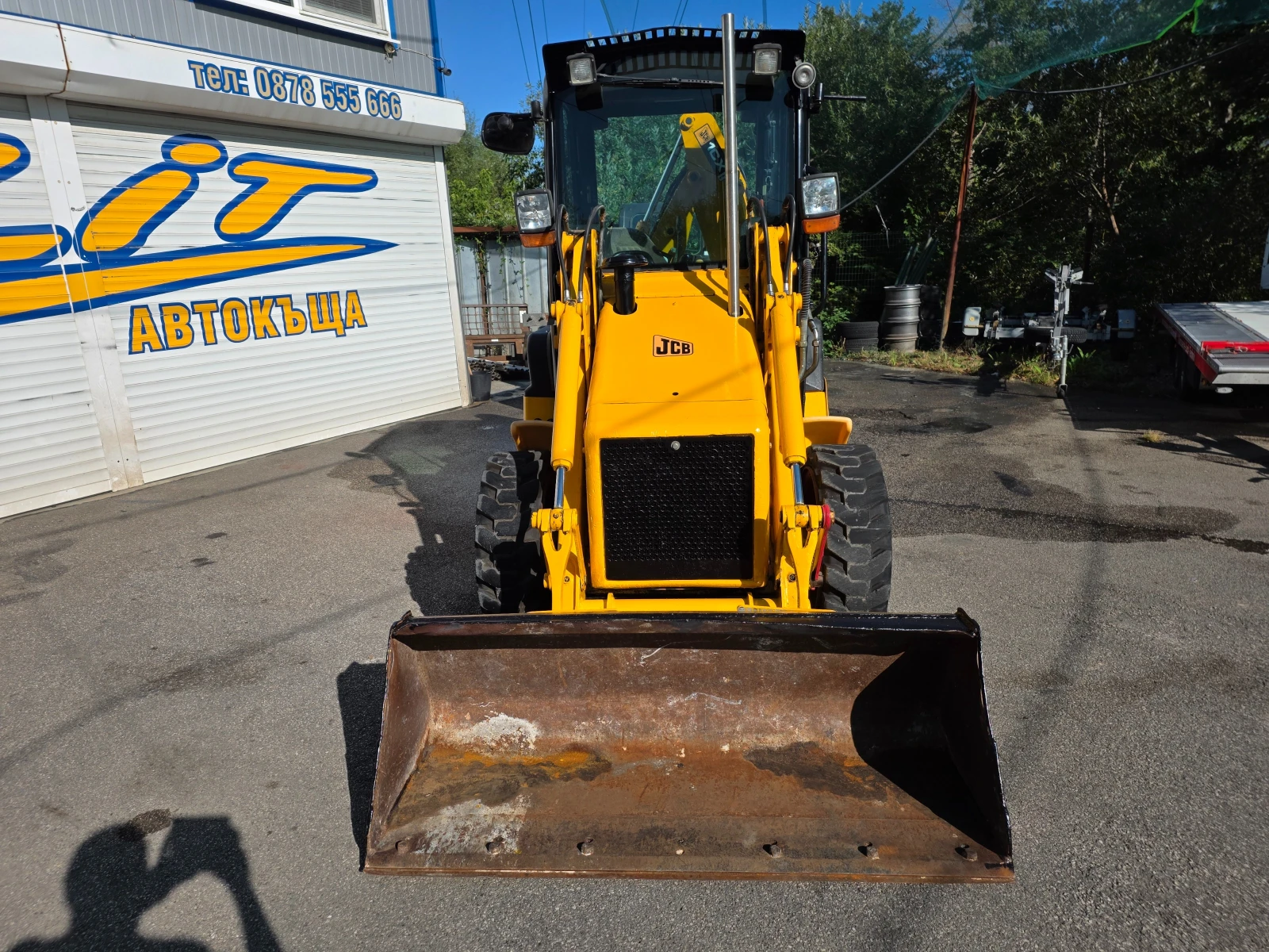 Багер JCB 1CX-парно-затворен - изображение 3