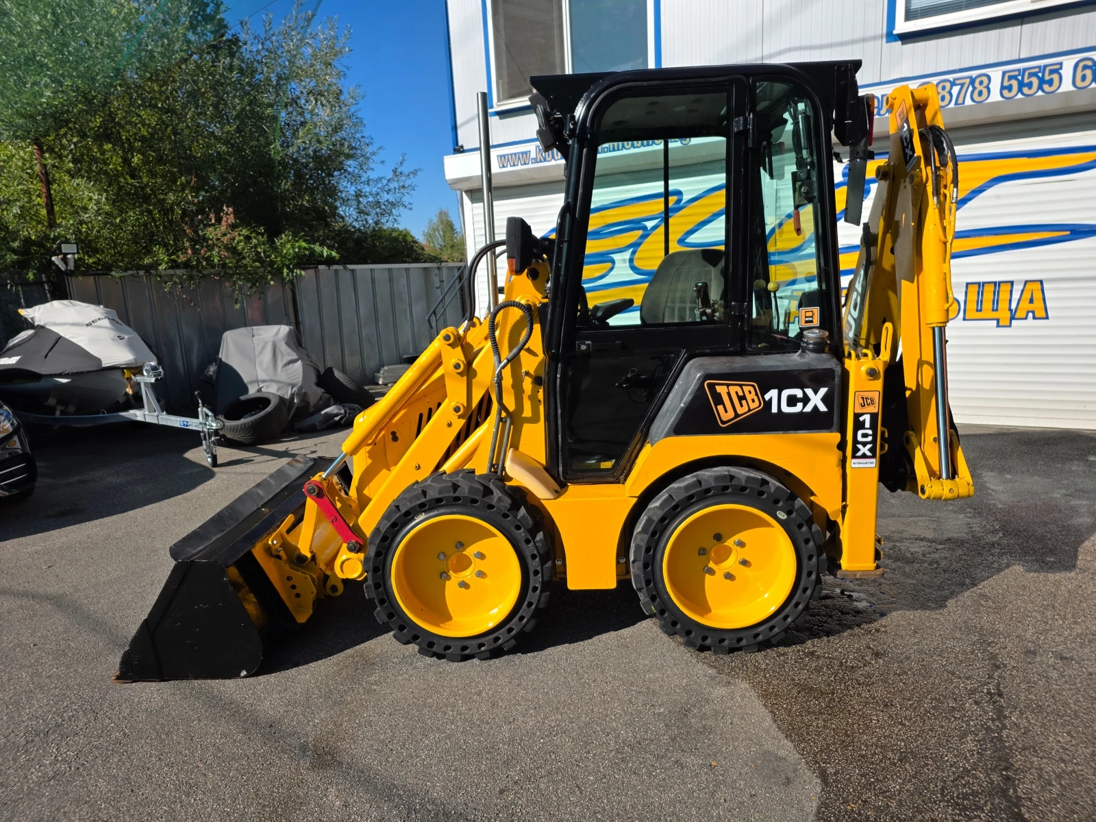 Багер JCB 1CX-парно-затворен - изображение 9