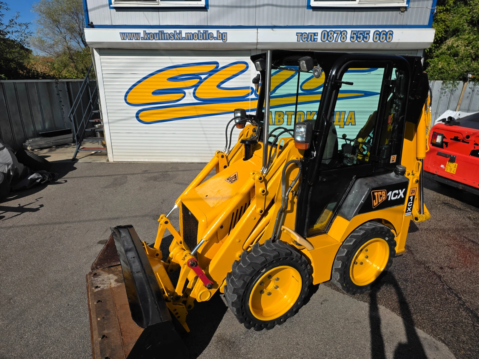 Багер JCB 1CX-парно-затворен - изображение 2