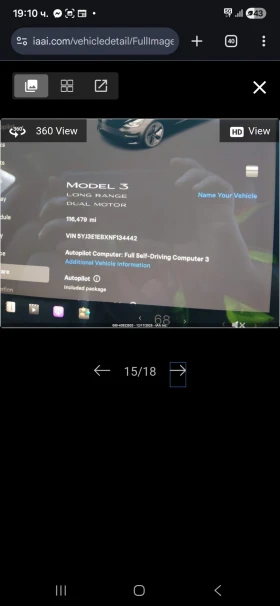 Tesla Model 3 Long Range Dual Motors, снимка 14