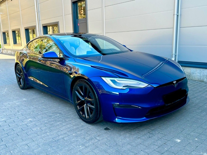 Tesla Model S Plaid, снимка 1 - Автомобили и джипове - 46460679