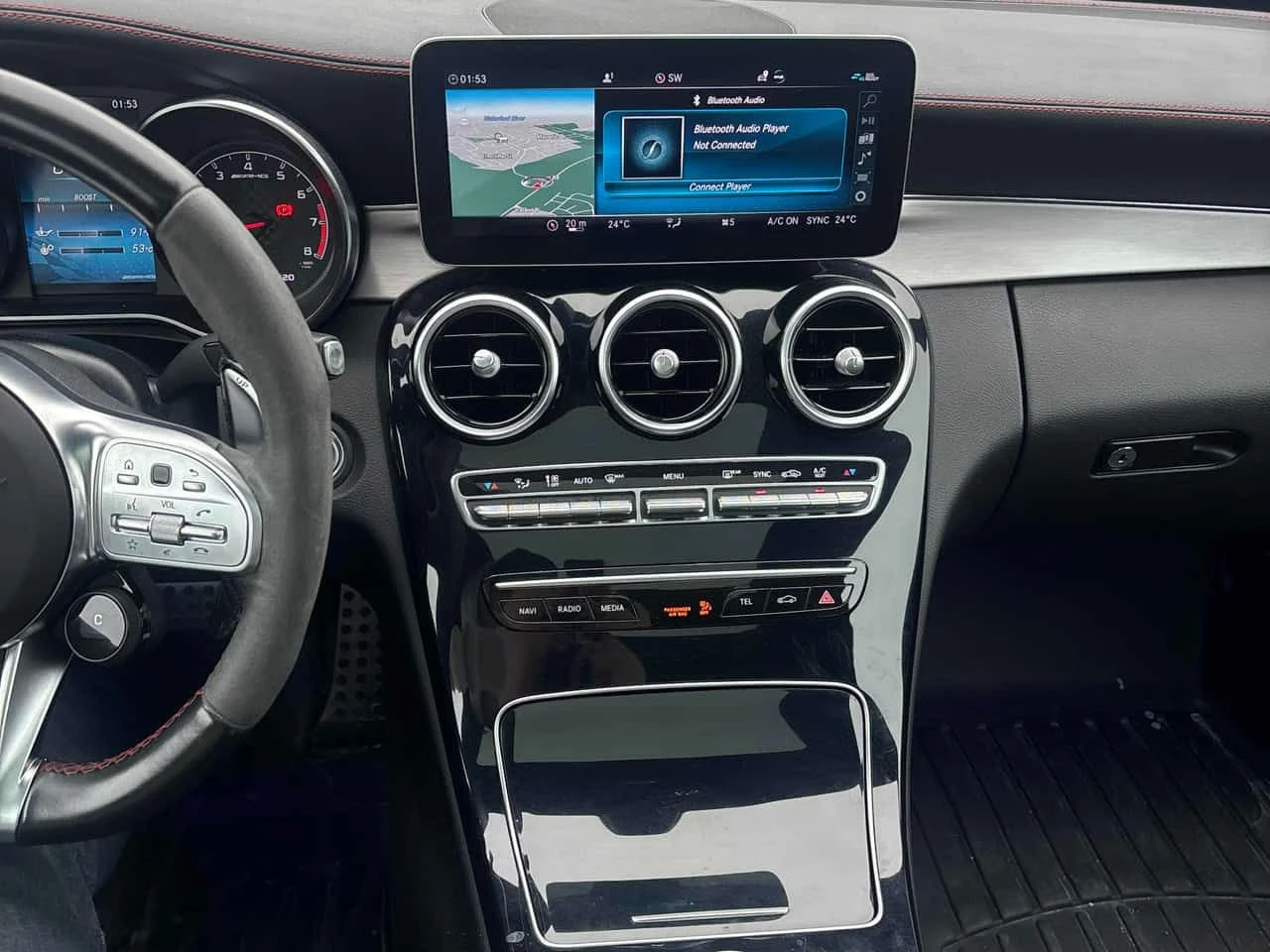Mercedes-Benz C 43 AMG * PANO* KEYLESS* �������*  | Mobile.bg � ����������� 9