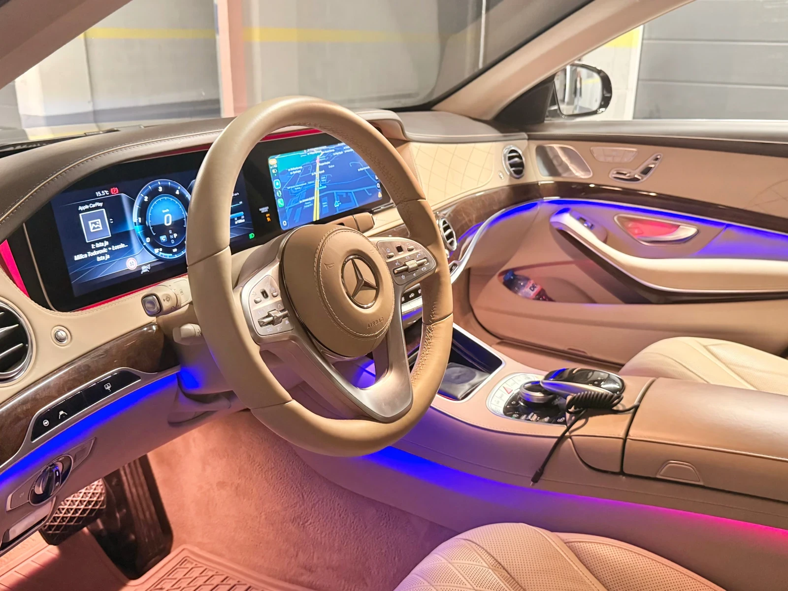 Mercedes-Benz S 400, снимка 15 - Автомобили и джипове - 54620472