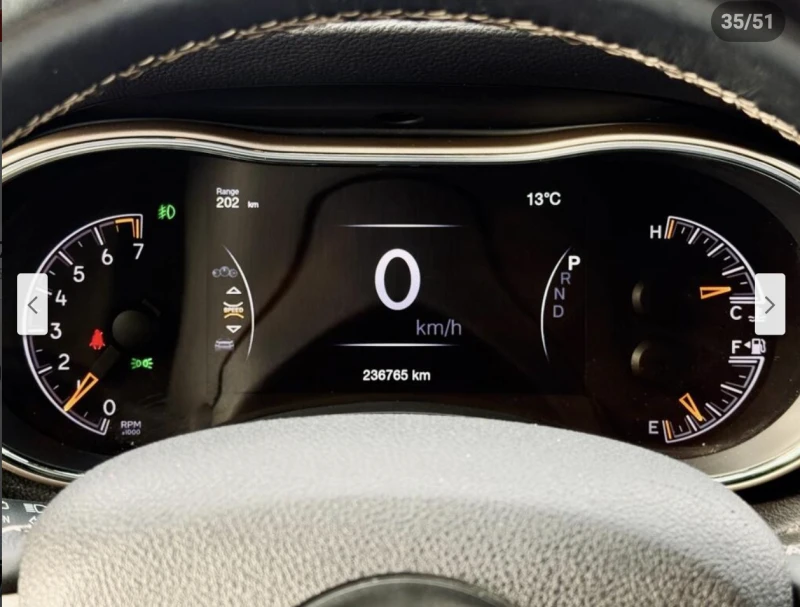 Jeep Grand cherokee LIMITED* 3.6* V6* 8ZF* ПОДГРЕВ* КАМЕРА* КЕЙЛЕС, снимка 11 - Автомобили и джипове - 52593766