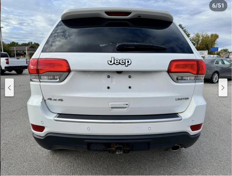 Jeep Grand cherokee LIMITED* 3.6* V6* 8ZF* ПОДГРЕВ* КАМЕРА* КЕЙЛЕС, снимка 6 - Автомобили и джипове - 52593766
