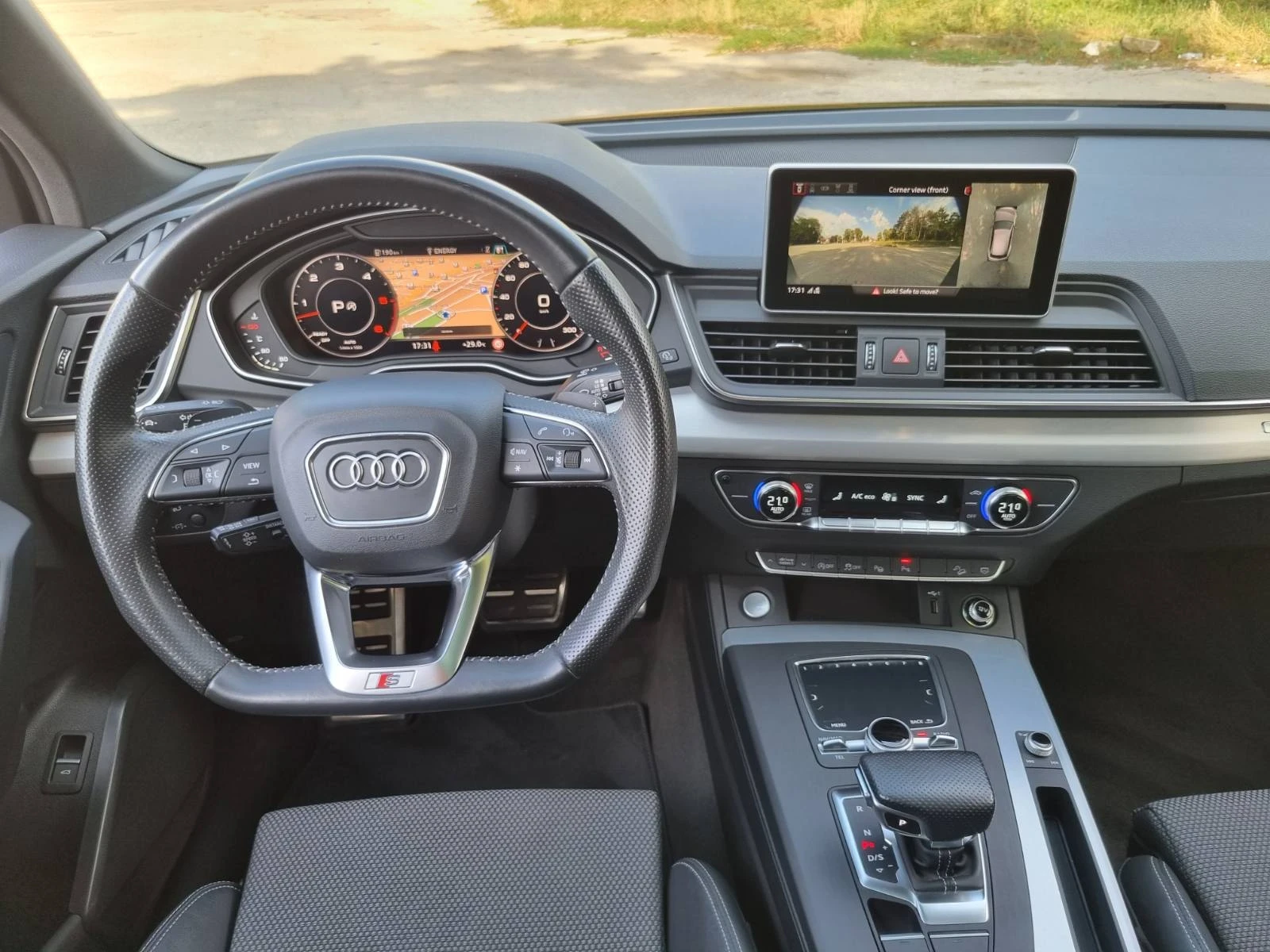 Audi Q5 5.0TDI 3xS Line Quattro 286k 360 К, head up МАСАЖ, снимка 9 - Автомобили и джипове - 54423994