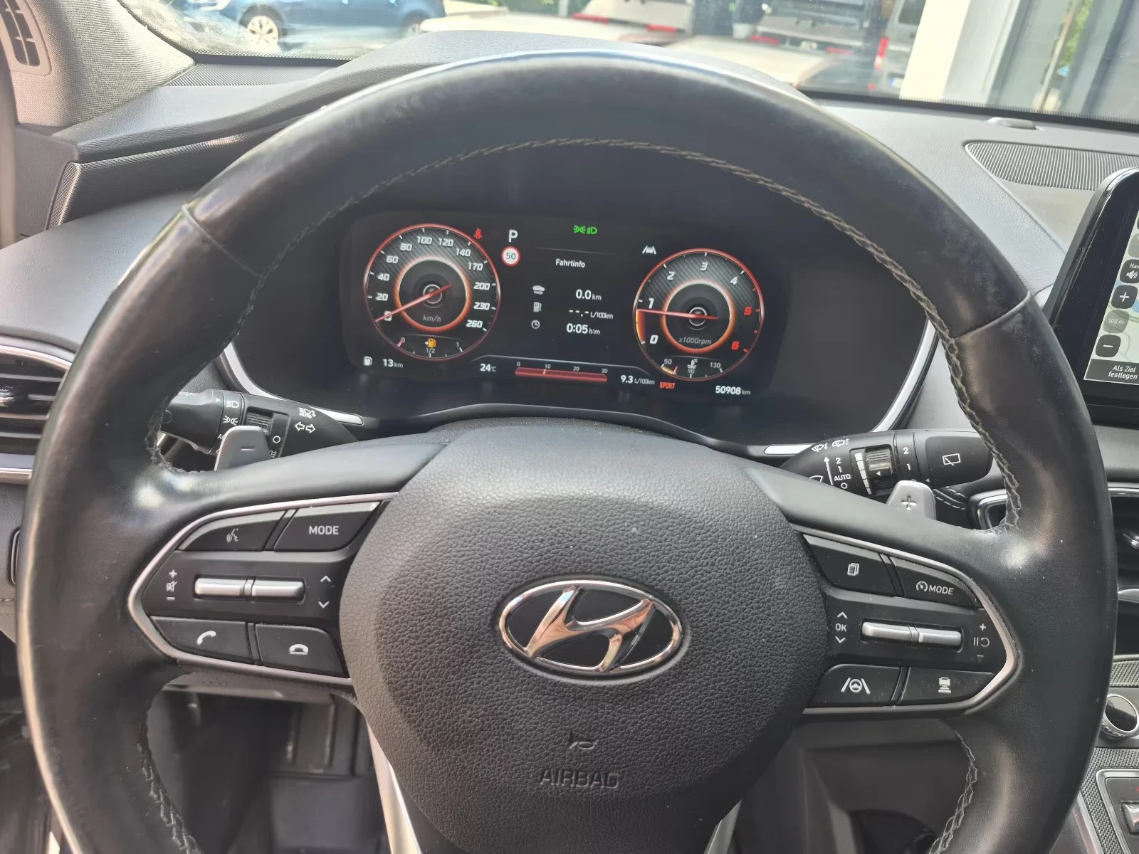 Hyundai Santa fe Santa Fe Prime 4WDAut.+ Hd+ Led+ Navi+ Kam+ AHK+ L, снимка 11 - Автомобили и джипове - 55277032