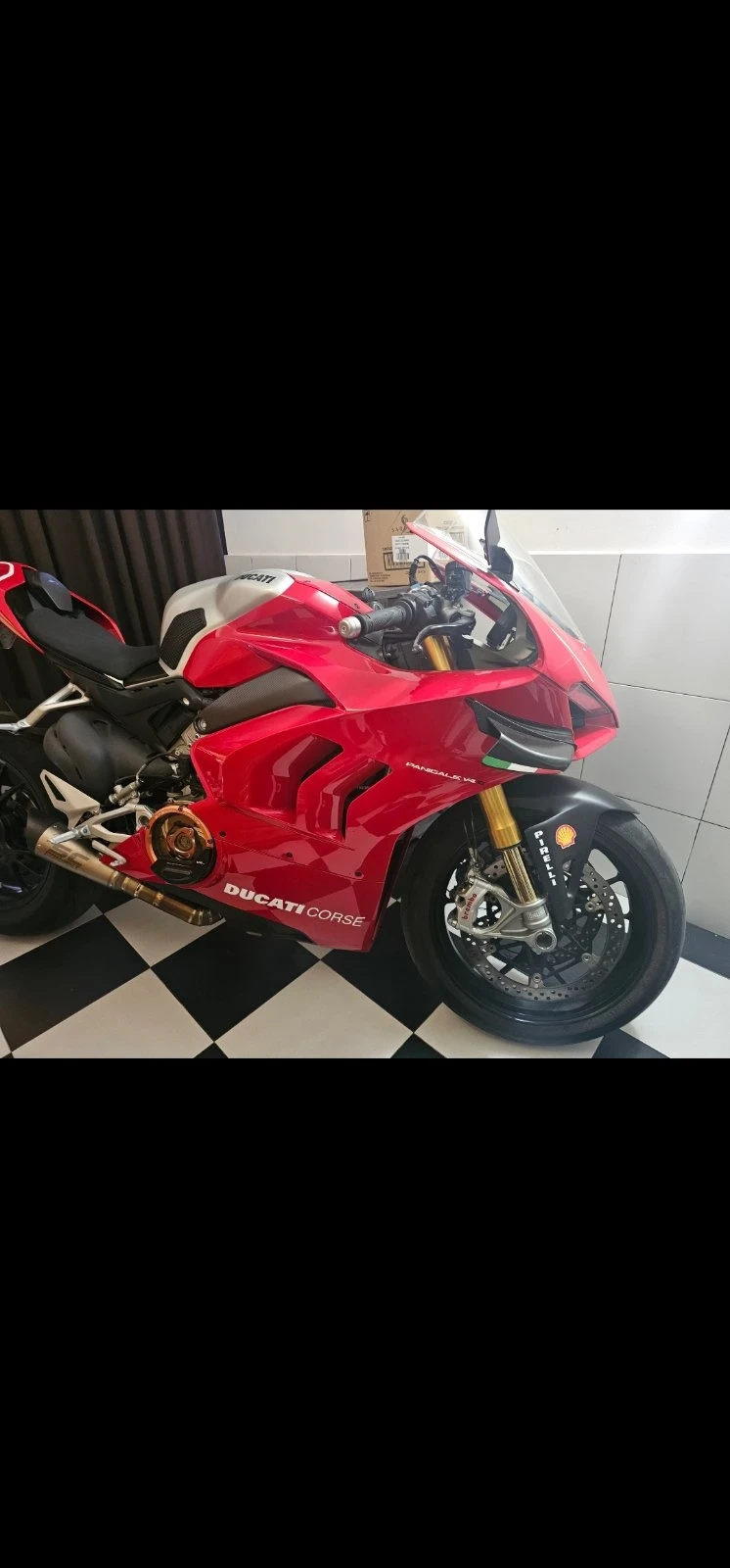 Ducati Panigale V4S, снимка 2 - Мотоциклети и мототехника - 47963592