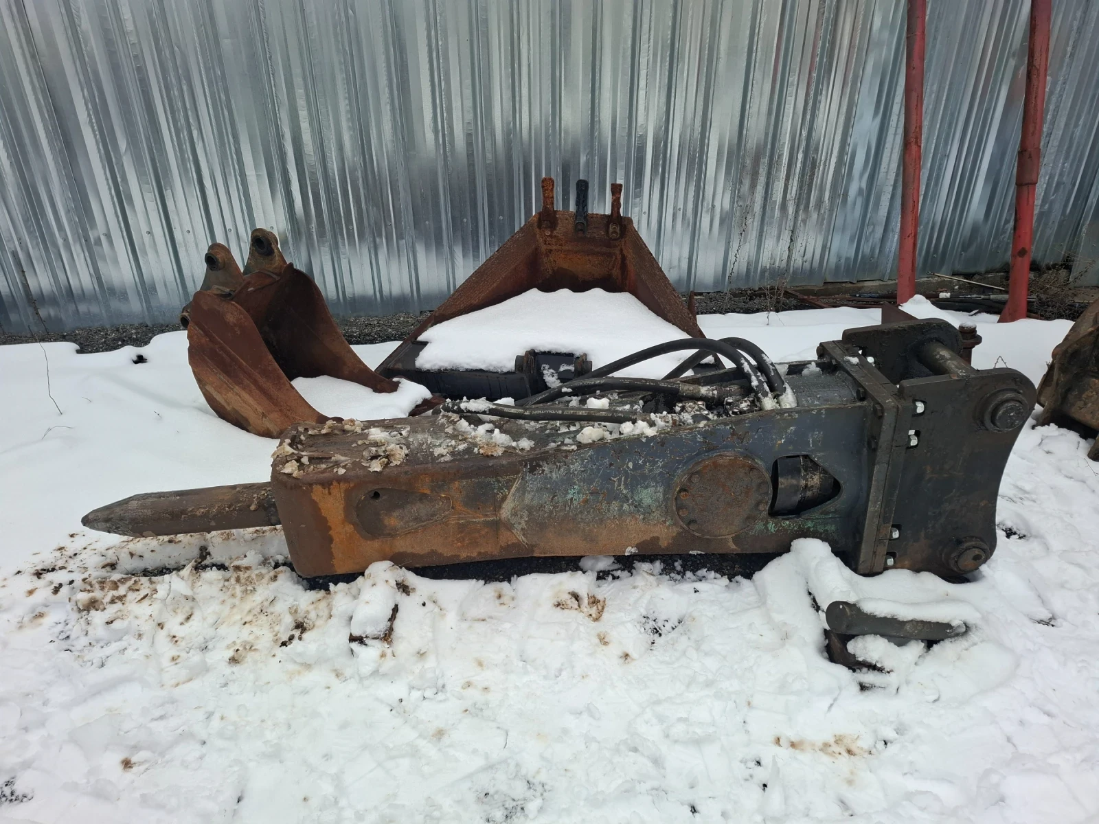 Допълнително оборудване Хидравличен чук  - изображение 6