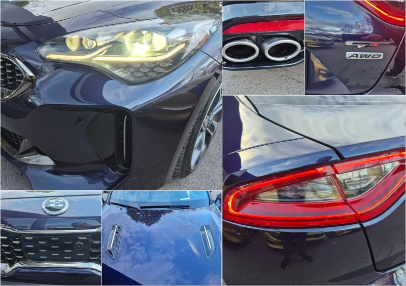 Kia Stinger 3.3 Turbo AWD GT Панорама - Наличен в БГ, снимка 16 - Автомобили и джипове - 52282120