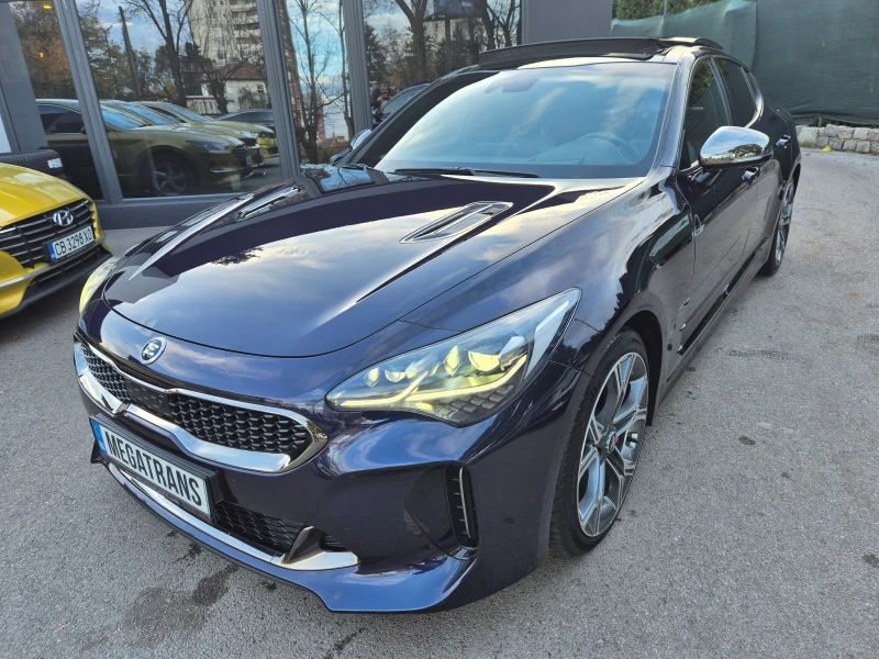 Kia Stinger 3.3 Turbo AWD GT Панорама - Наличен в БГ, снимка 2 - Автомобили и джипове - 52282120