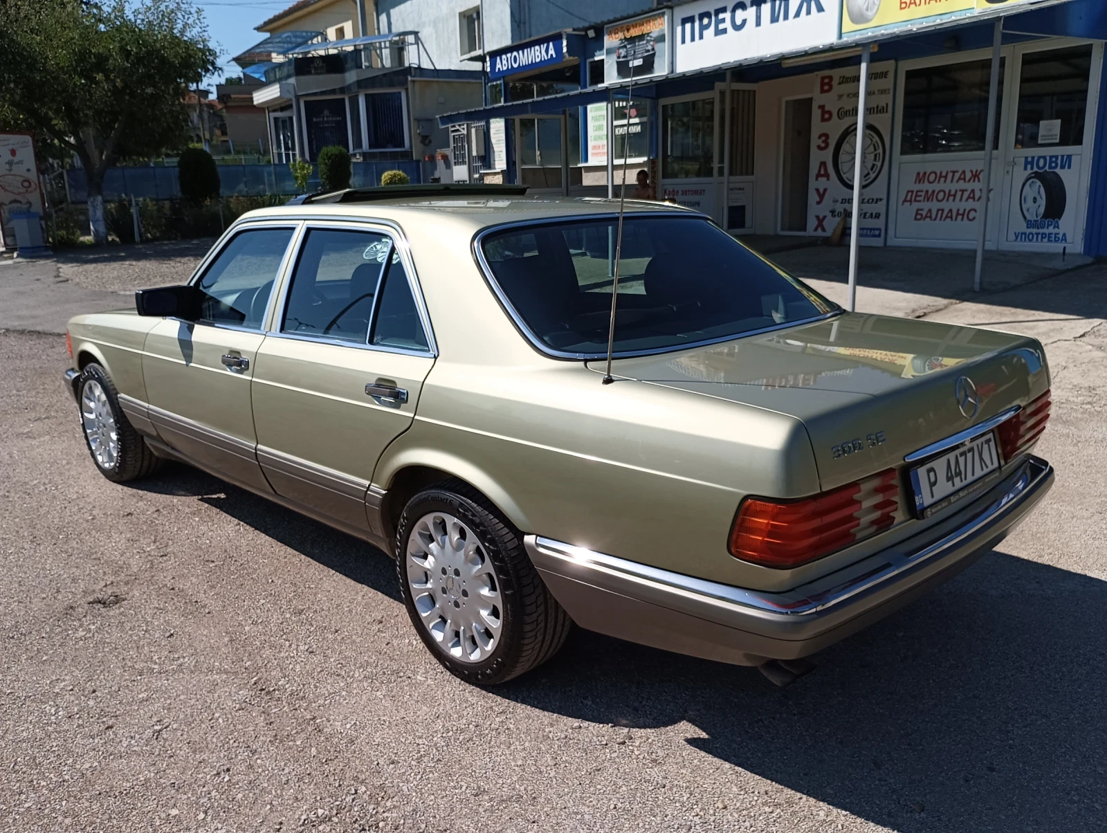 Mercedes-Benz 126 300 SE 188к.с , снимка 4 - Автомобили и джипове - 55177344