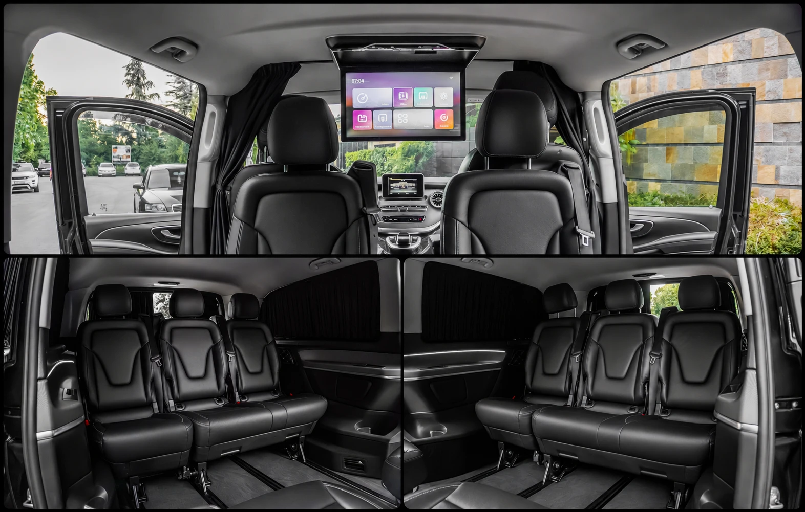 Mercedes-Benz V 300 V220d* EXTRA LONG* AMG* BIG SCREEN* BUSINESS CLASS, снимка 12 - Автомобили и джипове - 55981456
