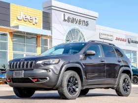 Jeep Cherokee Trailhawk КОЖА| ПОДГРЕВ | ОБДУХВАНЕ | ЦЕНА ДО БГ, снимка 1