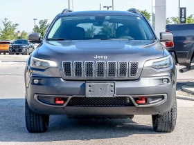 Jeep Cherokee Trailhawk КОЖА| ПОДГРЕВ | ОБДУХВАНЕ | ЦЕНА ДО БГ, снимка 3