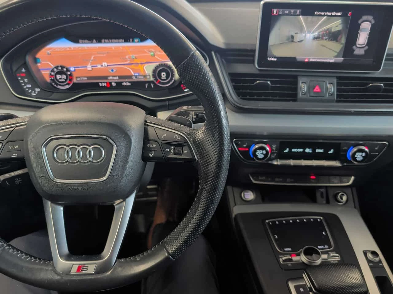 Audi Q5 Technik S Line Sport/ДИСТРОНИК/CARFAX/ОТ AUDI, снимка 9 - Автомобили и джипове - 53929609