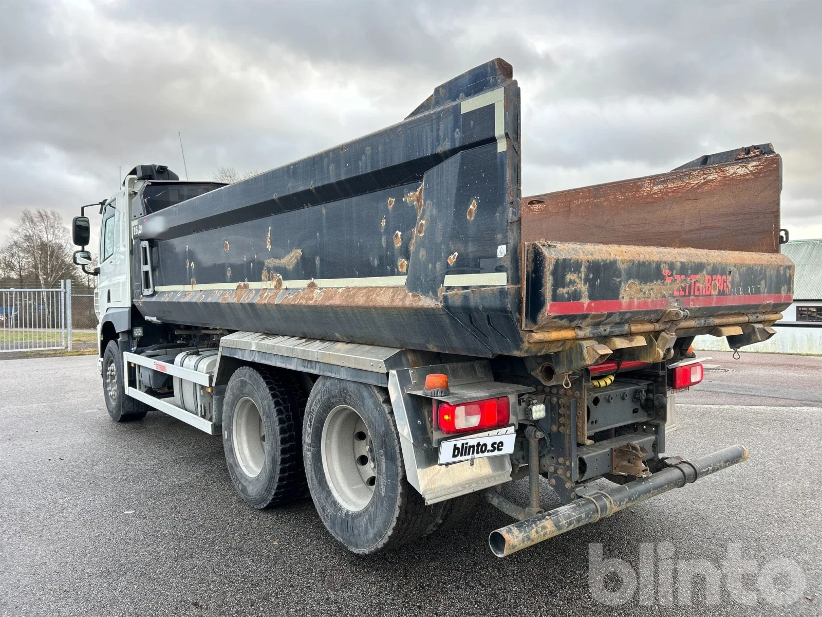 Daf CF 410 6x2 със самосвална  каросерия Zetterberg ZD4 - изображение 6